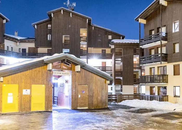 Reine Blanche - Location: Avec Chambre, Balcon Au Sud, Bordure De Pistes Mae-9052